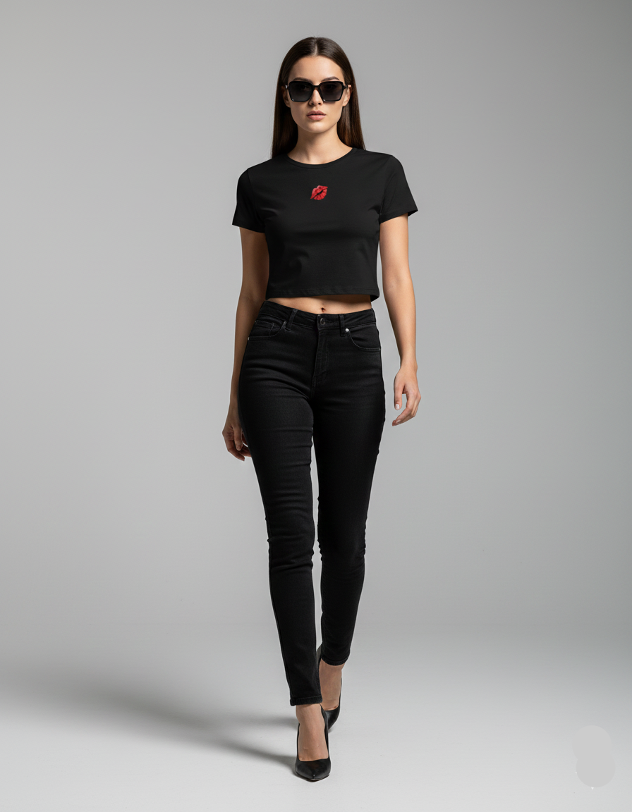 DEERHILL™ Scarlet Kiss Baby Tee