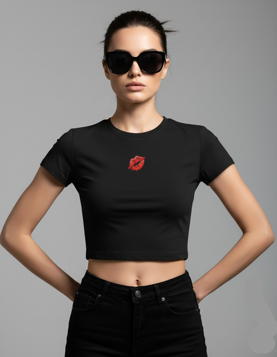 DEERHILL™ Scarlet Kiss Baby Tee