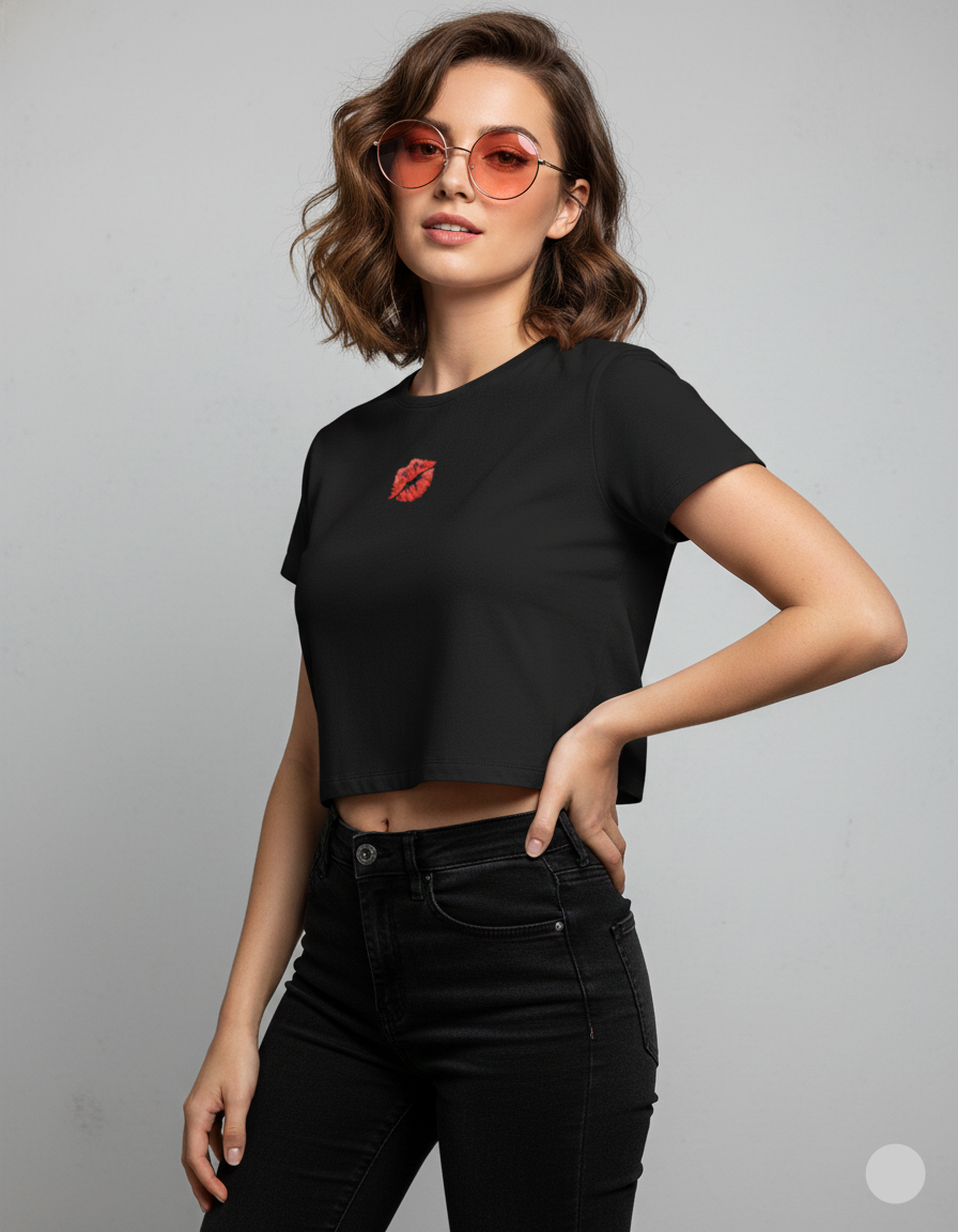 DEERHILL™ Scarlet Kiss Baby Tee