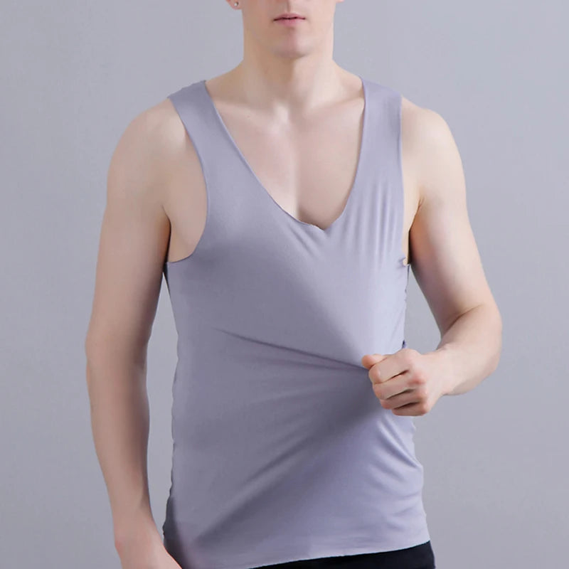 Sport Bodysuit Vest For Men Clothing Plain Casual Summer